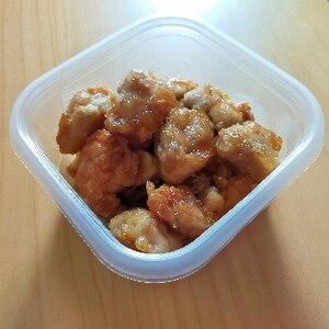 揚げずに揚げ焼き　鶏の唐揚げ